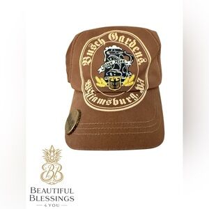 Unisex Brown Busch Gardens Williamsburg VA Beer Bottle Opener Cap/Hat